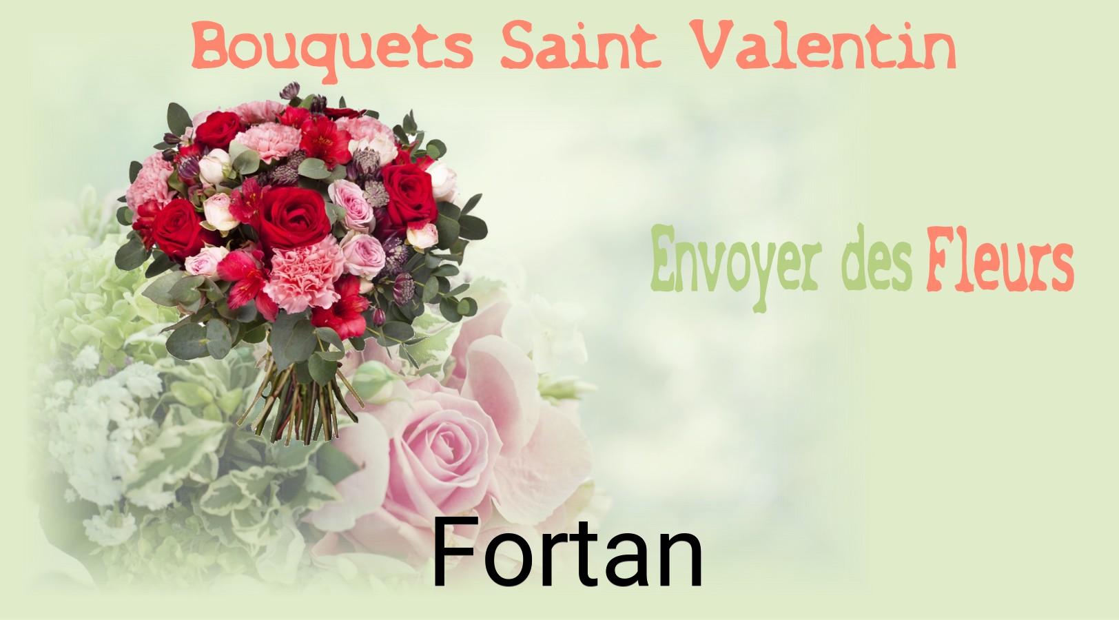 Roses de Saint-Valentin livrées à Fortan